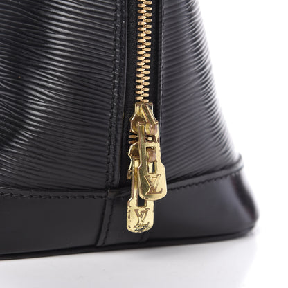 Louis Vuitton Epi Alma PM Black 10 of 11