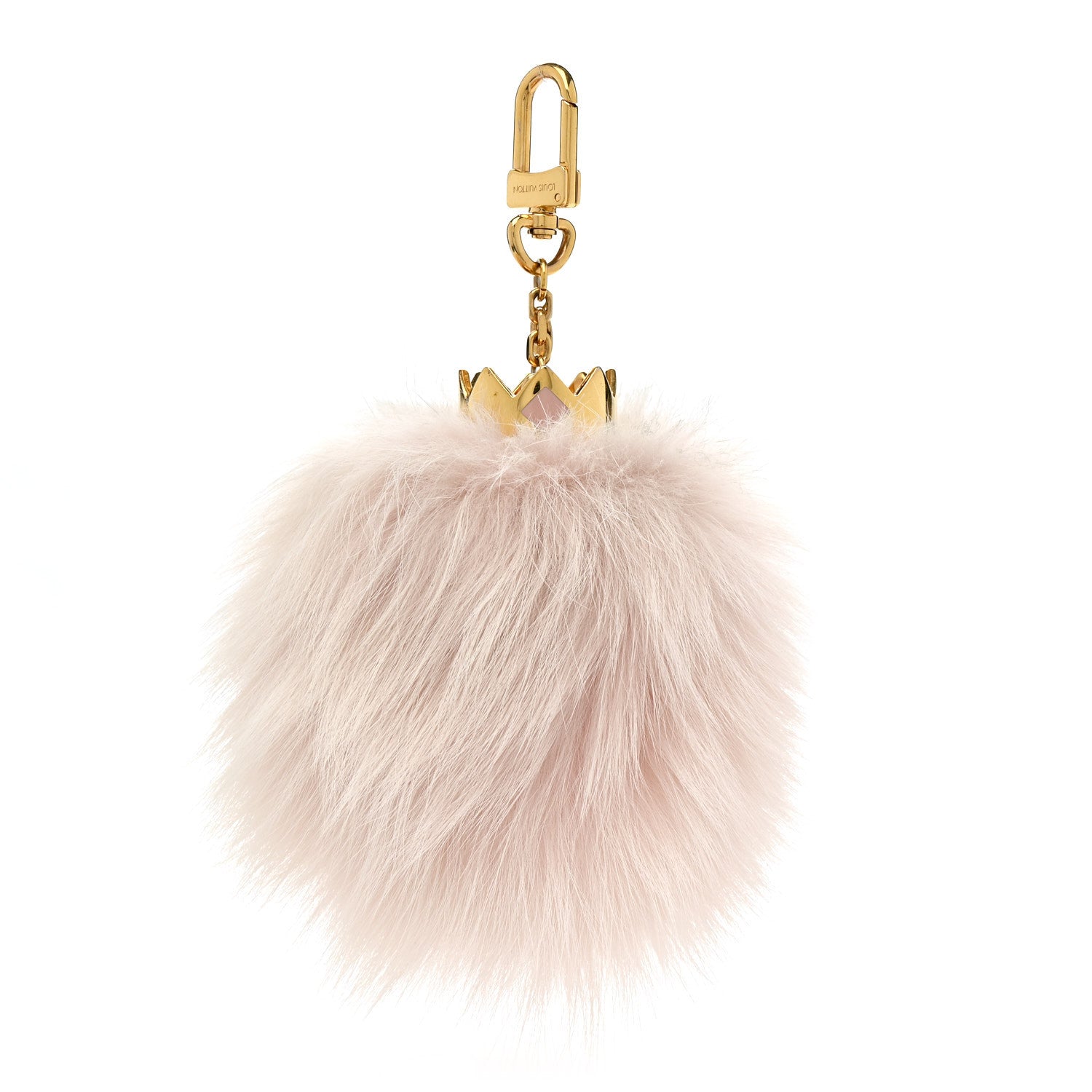 Louis Vuitton Fuzzy Bubble Bag Charm Light Pink 1 of 6