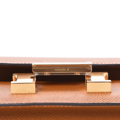 Hermes Epsom Constance 18 Toffee 9 of 17
