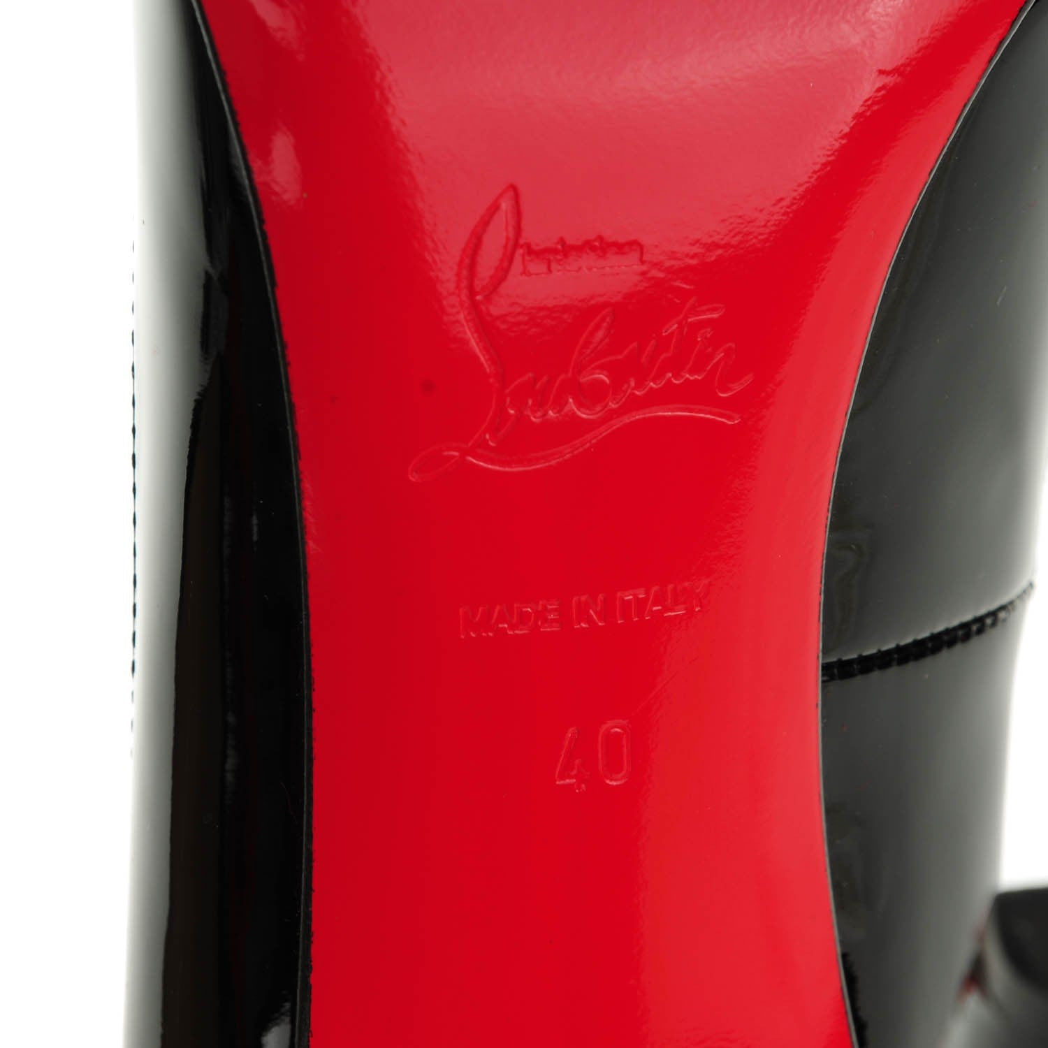 Christian Louboutin Patent So Kate 120 Pumps 40 Black 6 of 7