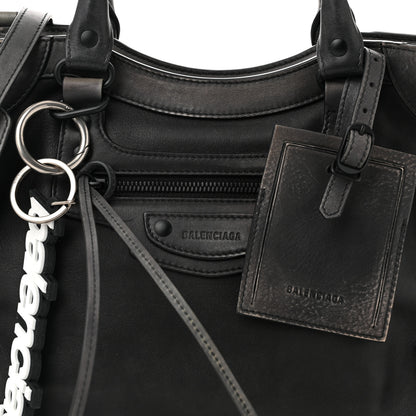 Balenciaga Calfskin Black Hardware Neo Classic City Black 8 of 10