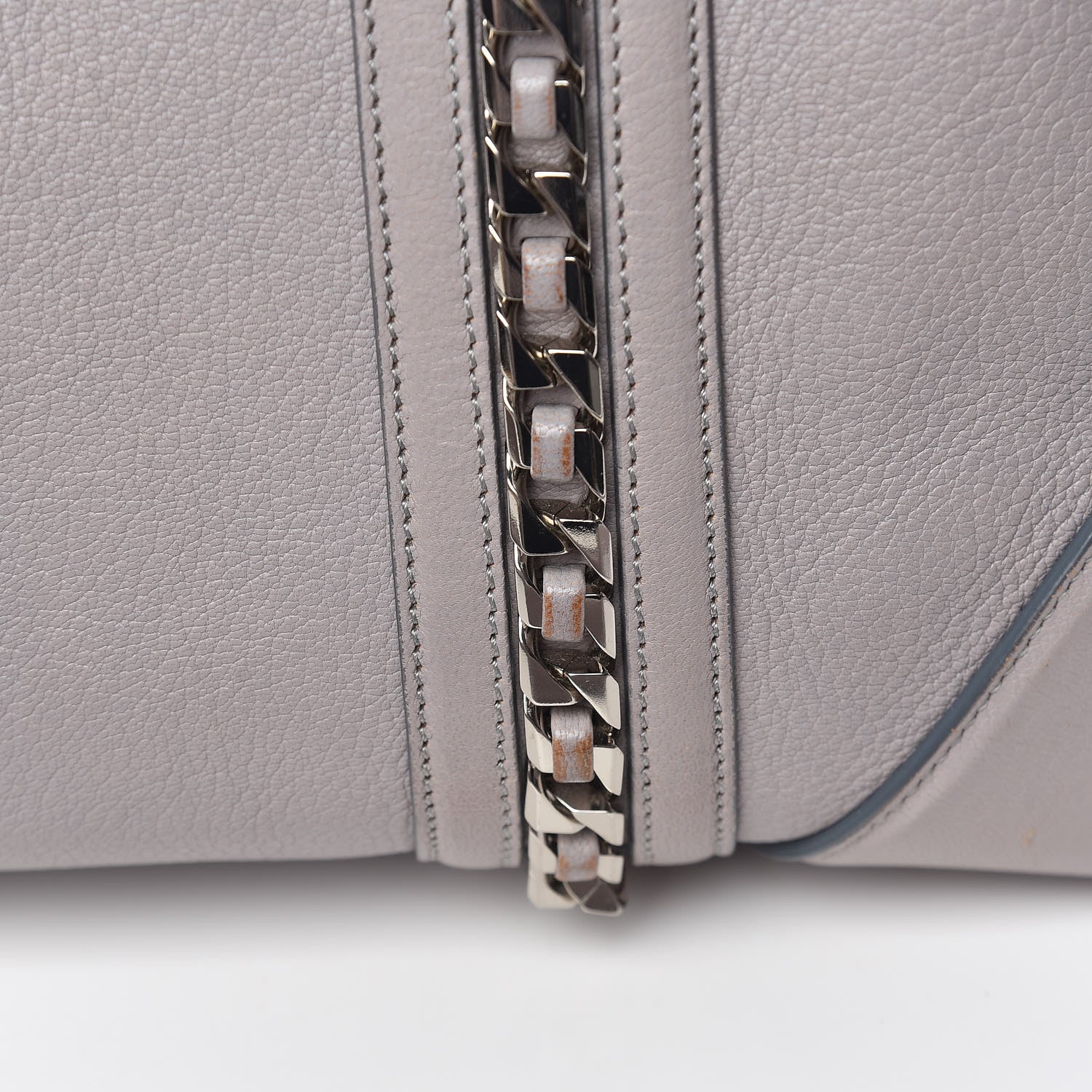 Givenchy Sugar Goatskin Medium Chain Animation Lucrezia Grey 11 of 21