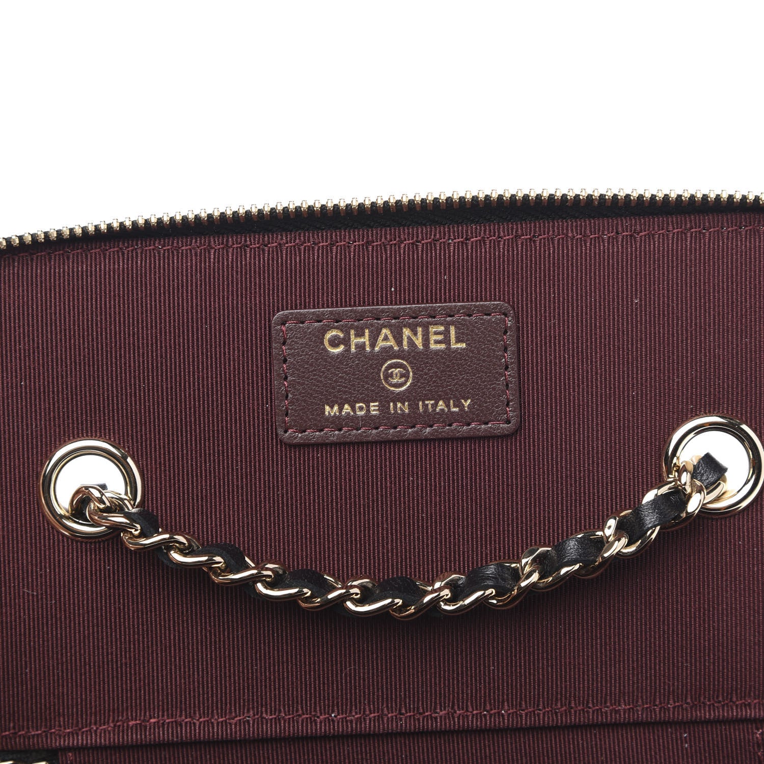 Chanel Lambskin Quilted Small Vanity Case With Chain Black 6 of 10