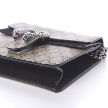 Gucci GG Supreme Monogram Mini Dionysus Shoulder Bag Black 10 of 13