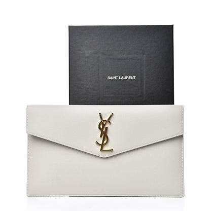 Saint Laurent Grain De Poudre Uptown Pouch Crema Soft 6 of 6