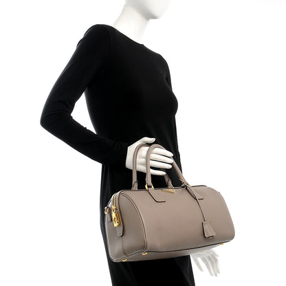 Prada Saffiano Lux Bowler Argilla 3 of 8