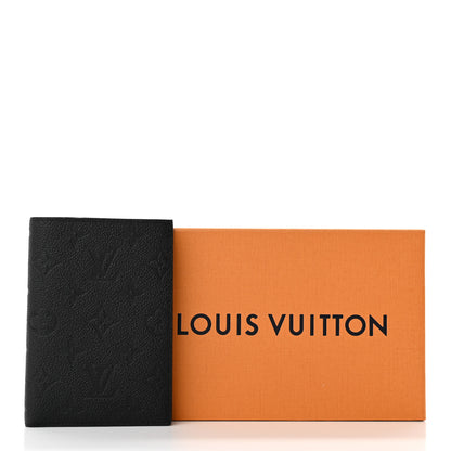 Louis Vuitton Empreinte Monogram Passport Cover Black 8 of 8
