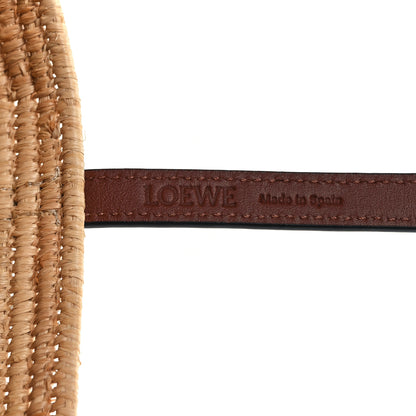 Loewe Raffia Small Square Basket Tote Bag Natural Tan 6 of 9