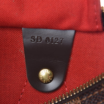 Louis Vuitton Damier Ebene Speedy Bandouliere 25 8 of 10
