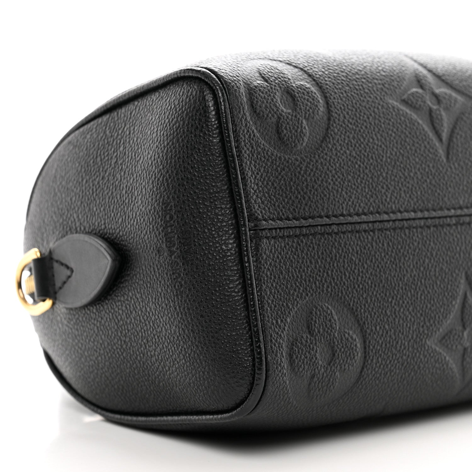 Louis Vuitton Empreinte Monogram Giant Speedy Bandouliere 20 Black 8 of 9
