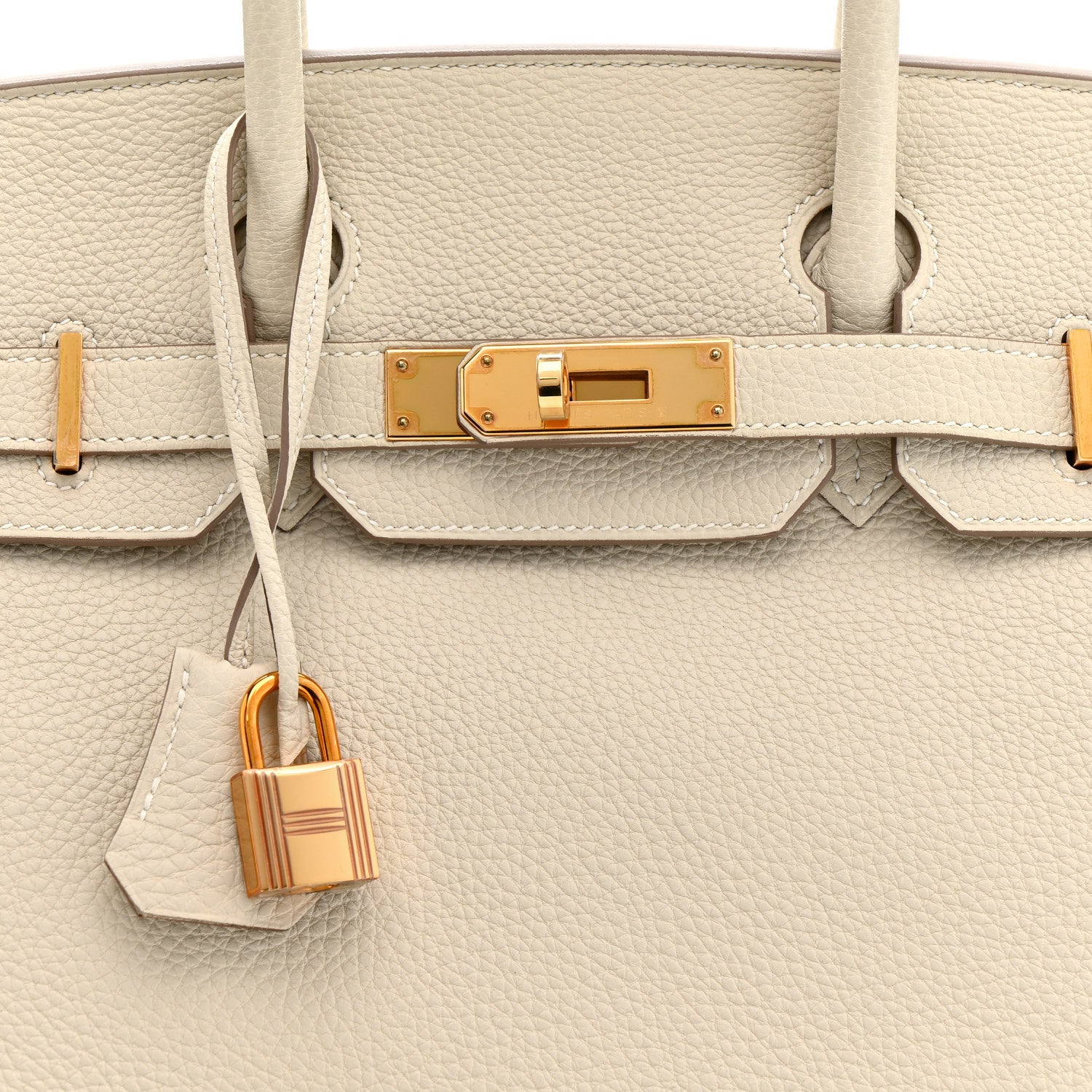 Hermes Togo Birkin 30 Craie 8 of 13