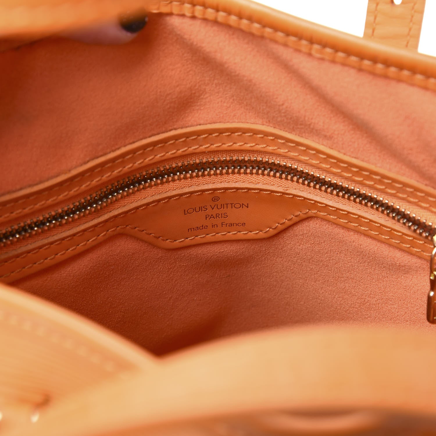 Louis Vuitton Epi Petit Bucket 23 Mandarin 5 of 8