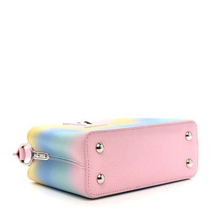 Louis Vuitton Taurillon Mini Degrade Rainbow V Capucines 4 of 11
