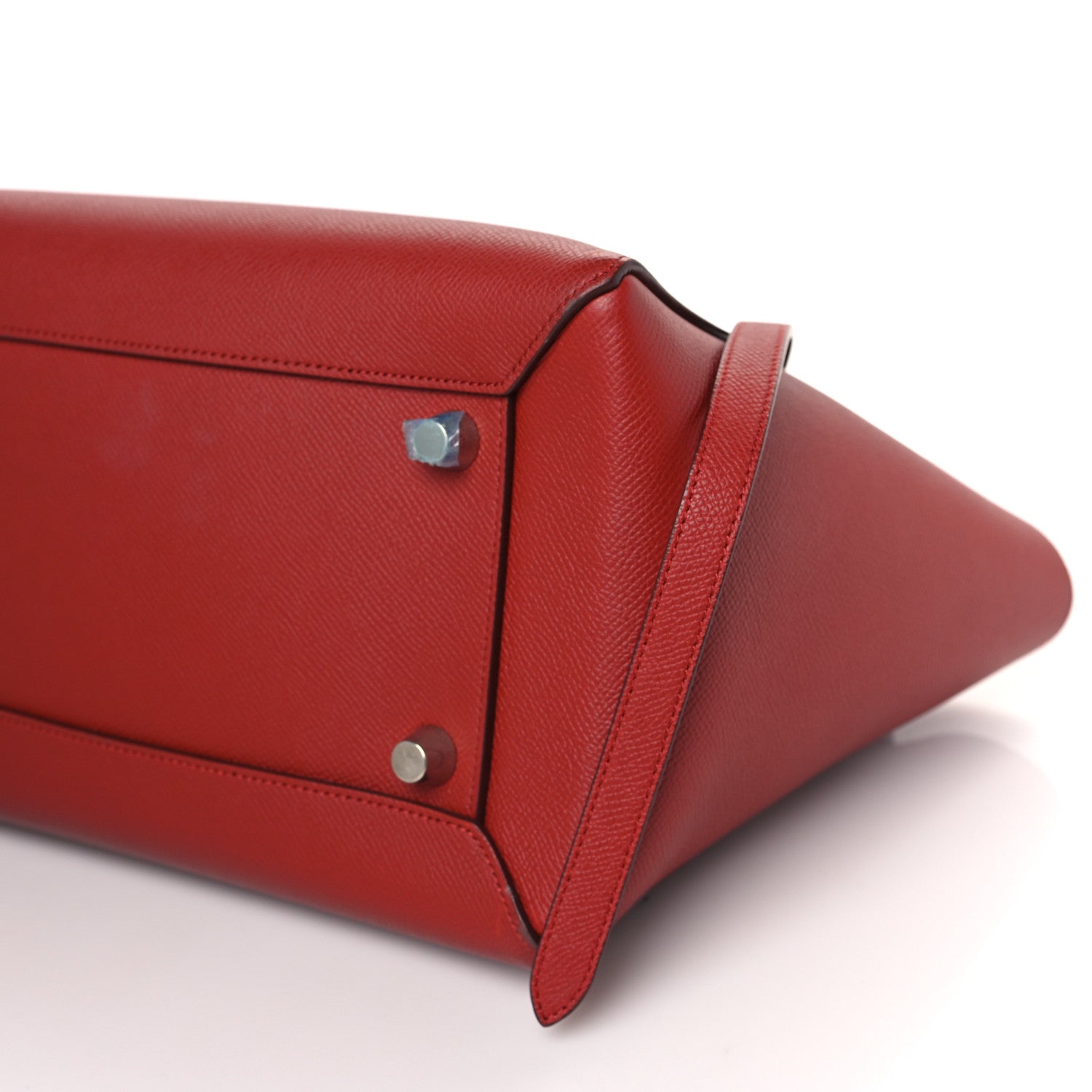 Celine Grained Calfskin Mini Belt Bag Rust 9 of 10