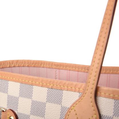Louis Vuitton Damier Azur Neo Neverfull MM Rose Ballerine 16 of 20