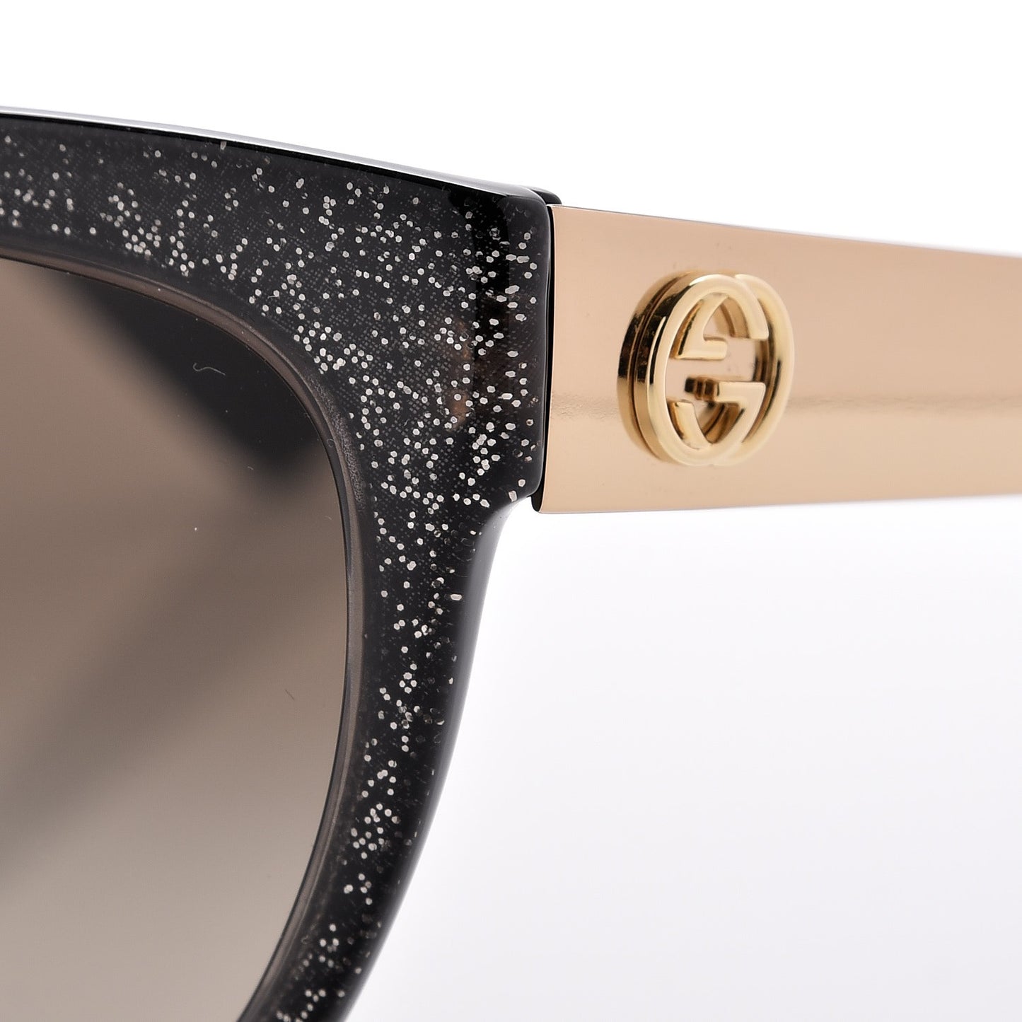 Glitter Cat Eye Sunglasses 3739/N/S Black