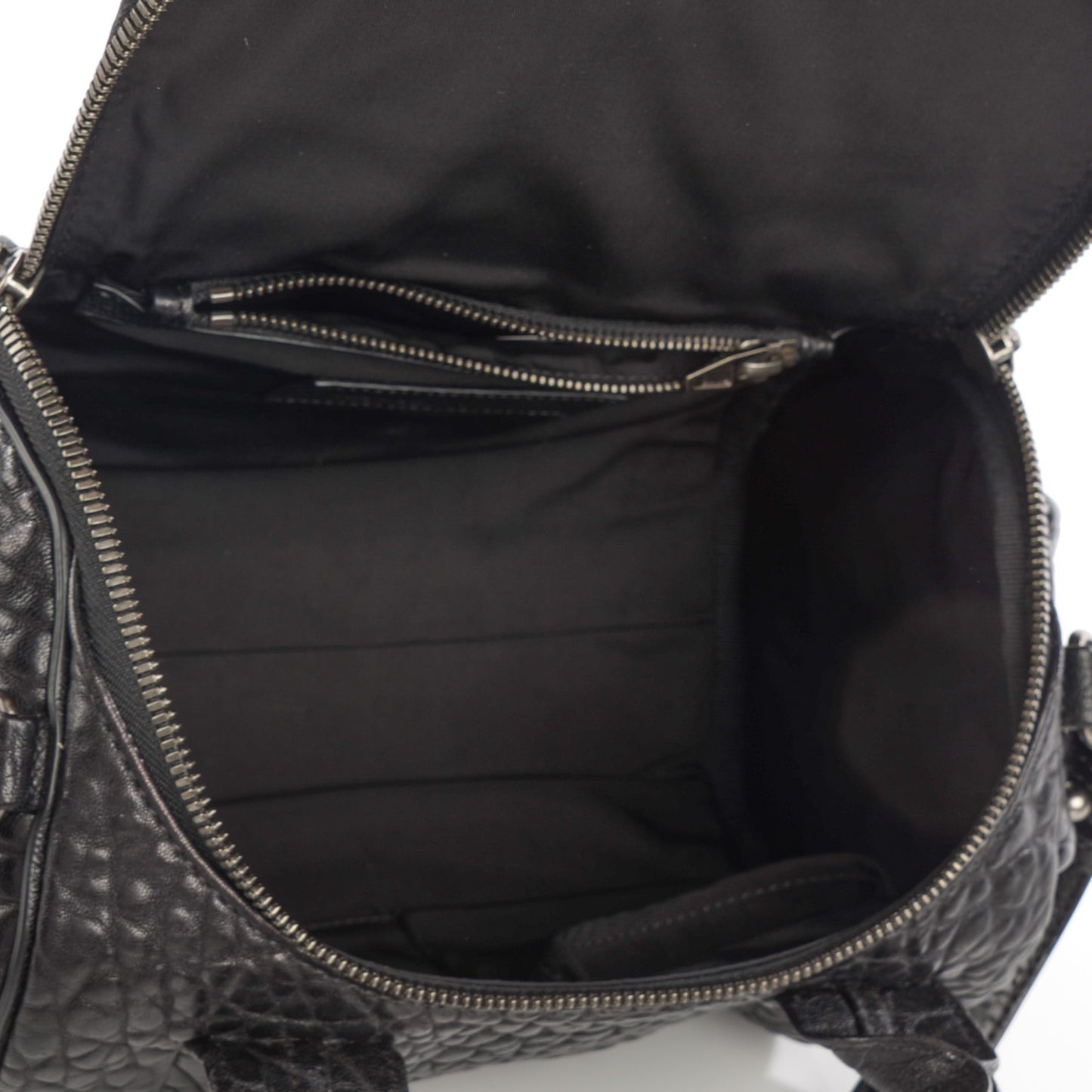 Pebbled Lambskin Rockie Black w Black Nickel Hardware