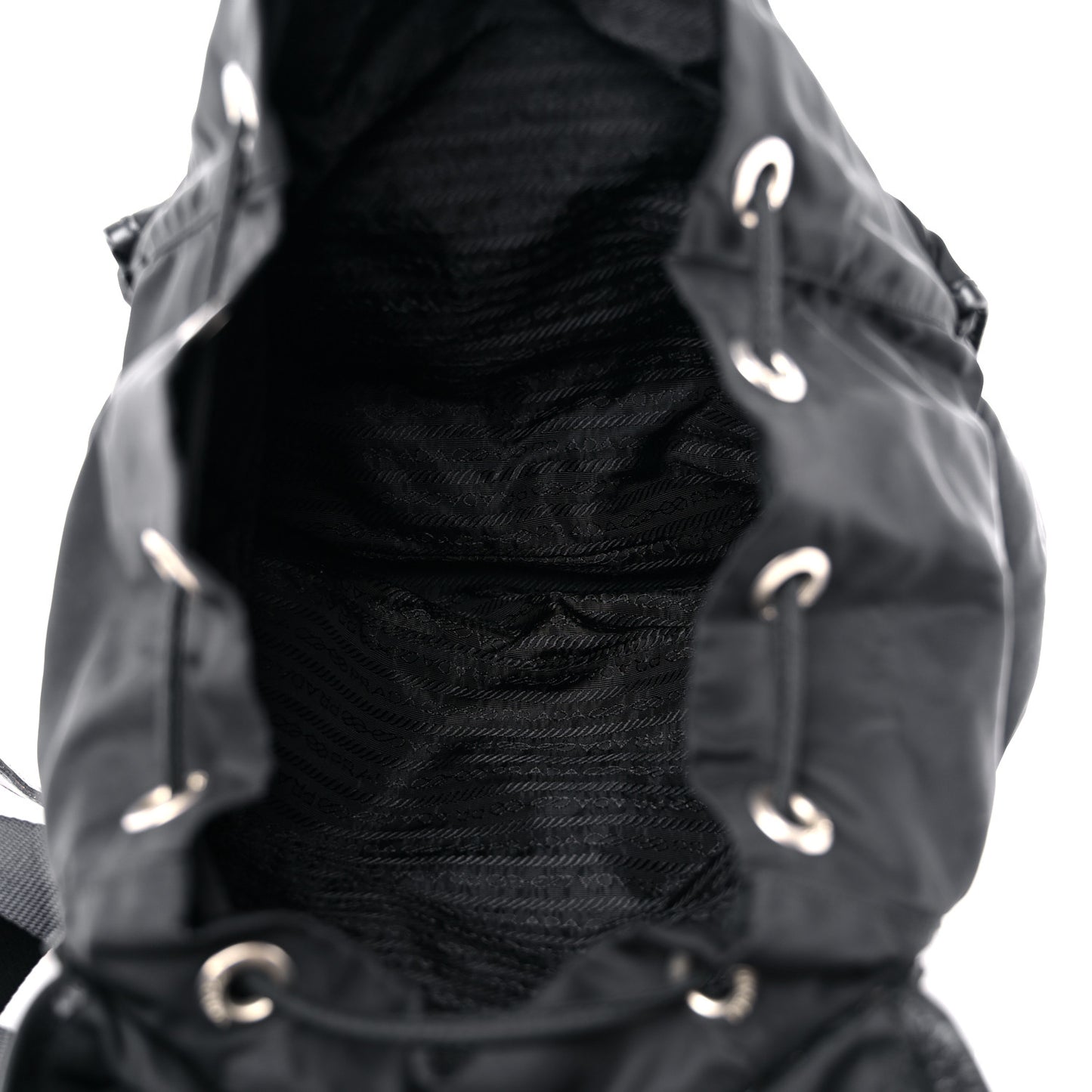 Nylon Vela Medium Backpack Black