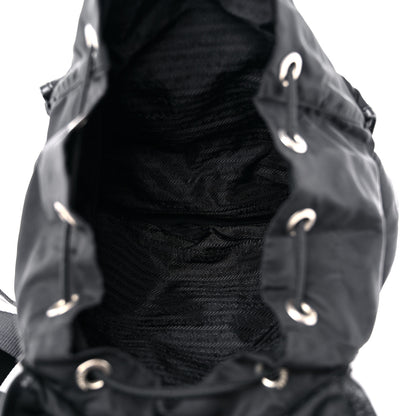 Prada Nylon Vela Medium Backpack Black 5 of 13