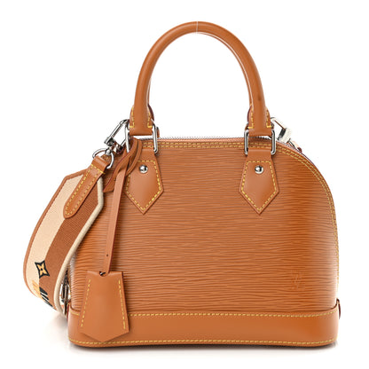 Louis Vuitton Epi Jacquard Alma BB Honey Gold 1 of 11
