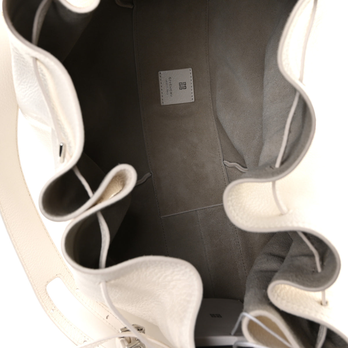 Calfskin Pumpkin Bag Ivory