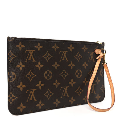 Louis Vuitton Monogram Neverfull MM GM Pochette 3 of 8