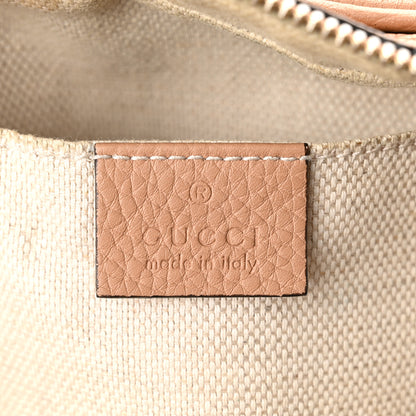 Gucci Pebbled Calfskin Small Soho Disco Bag Rose Beige 6 of 10