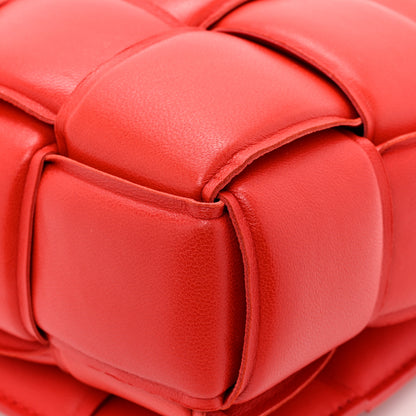 Bottega Veneta Lambskin Maxi Intreccio Padded Chain Cassette Crossbody Bag Nail Polish 12 of 14