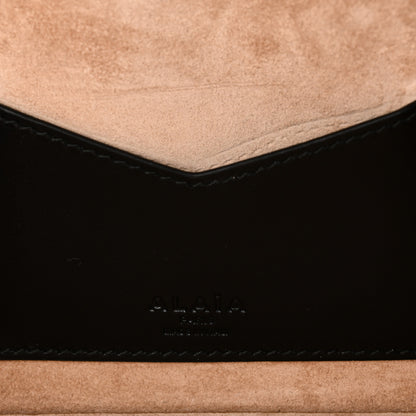 Alaia Denim Calfskin Medium Le Teckel Bag Bleu Denim 7 of 10