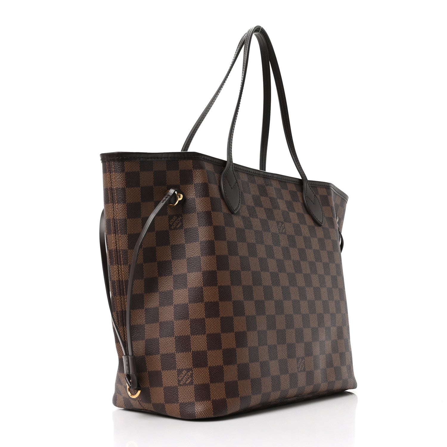 Louis Vuitton Damier Ebene Neo Neverfull MM Rose Ballerine 3 of 9