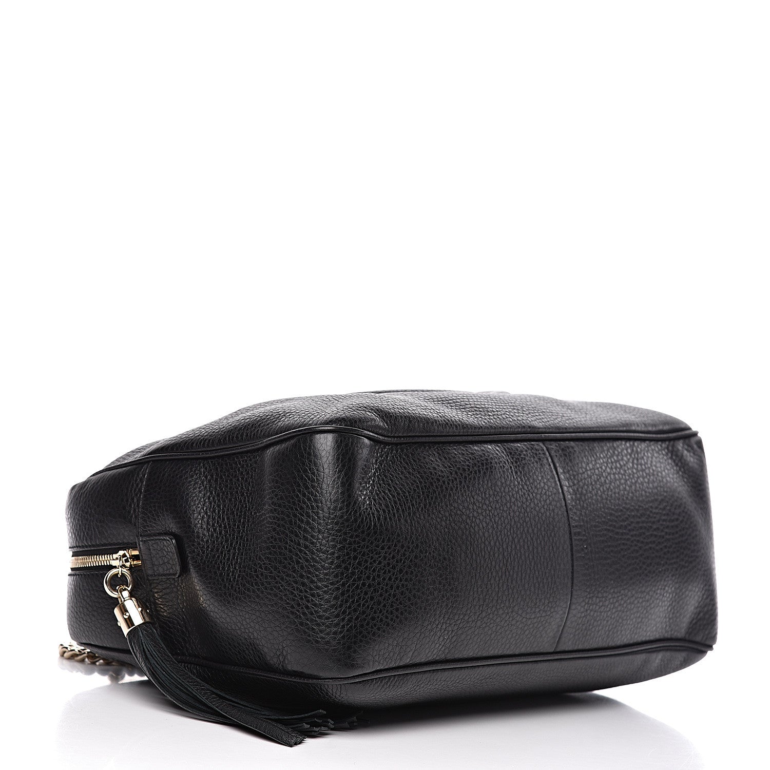 Gucci Pebbled Calfskin Medium Soho Bowler Black 4 of 10