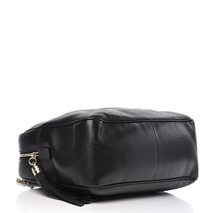 Gucci Pebbled Calfskin Medium Soho Bowler Black 4 of 10
