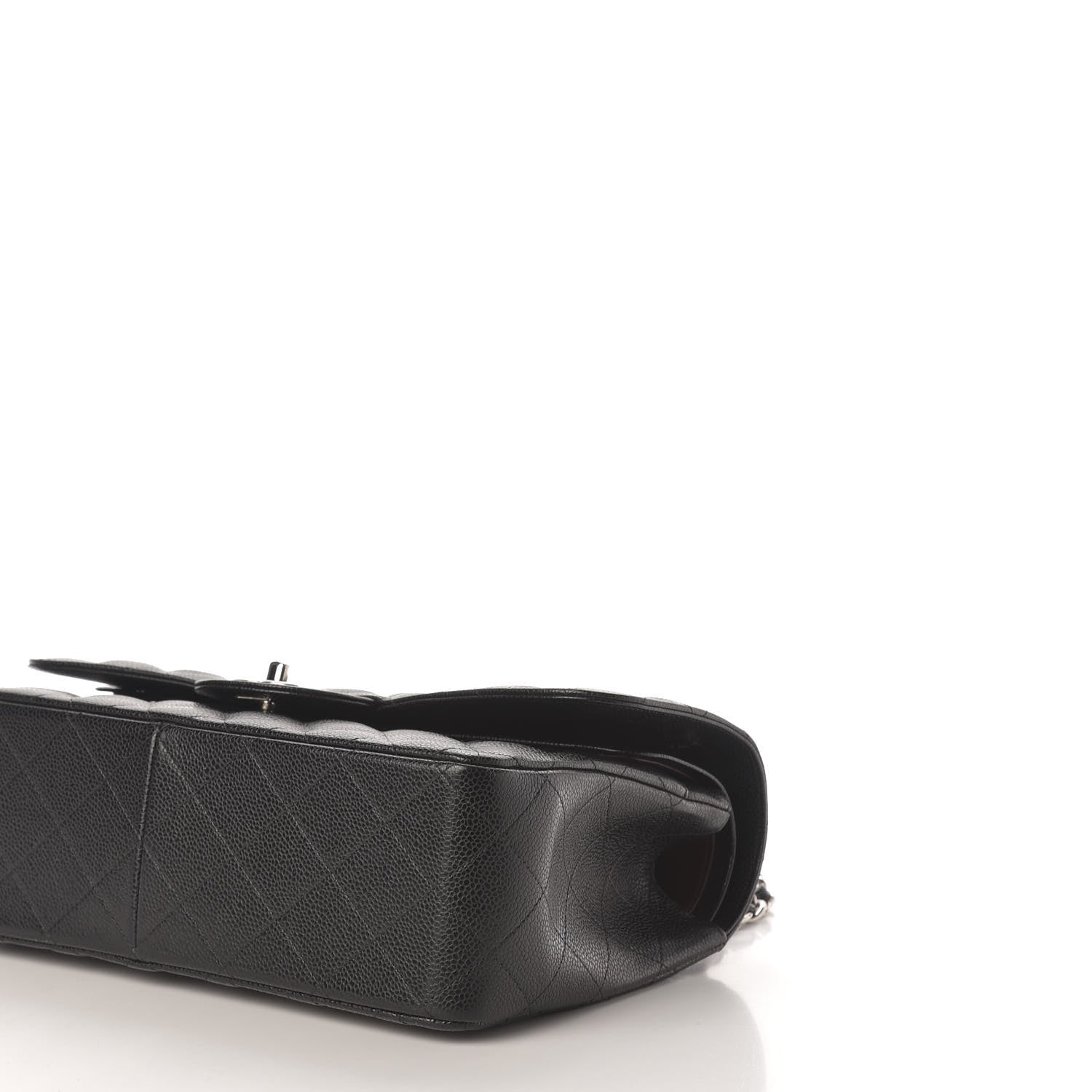 Chanel Caviar Quilted Jumbo Double Flap Black 9 of 11