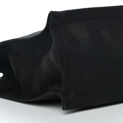 Saint Laurent Linen Calfskin Rive Gauche Tote Black 8 of 9
