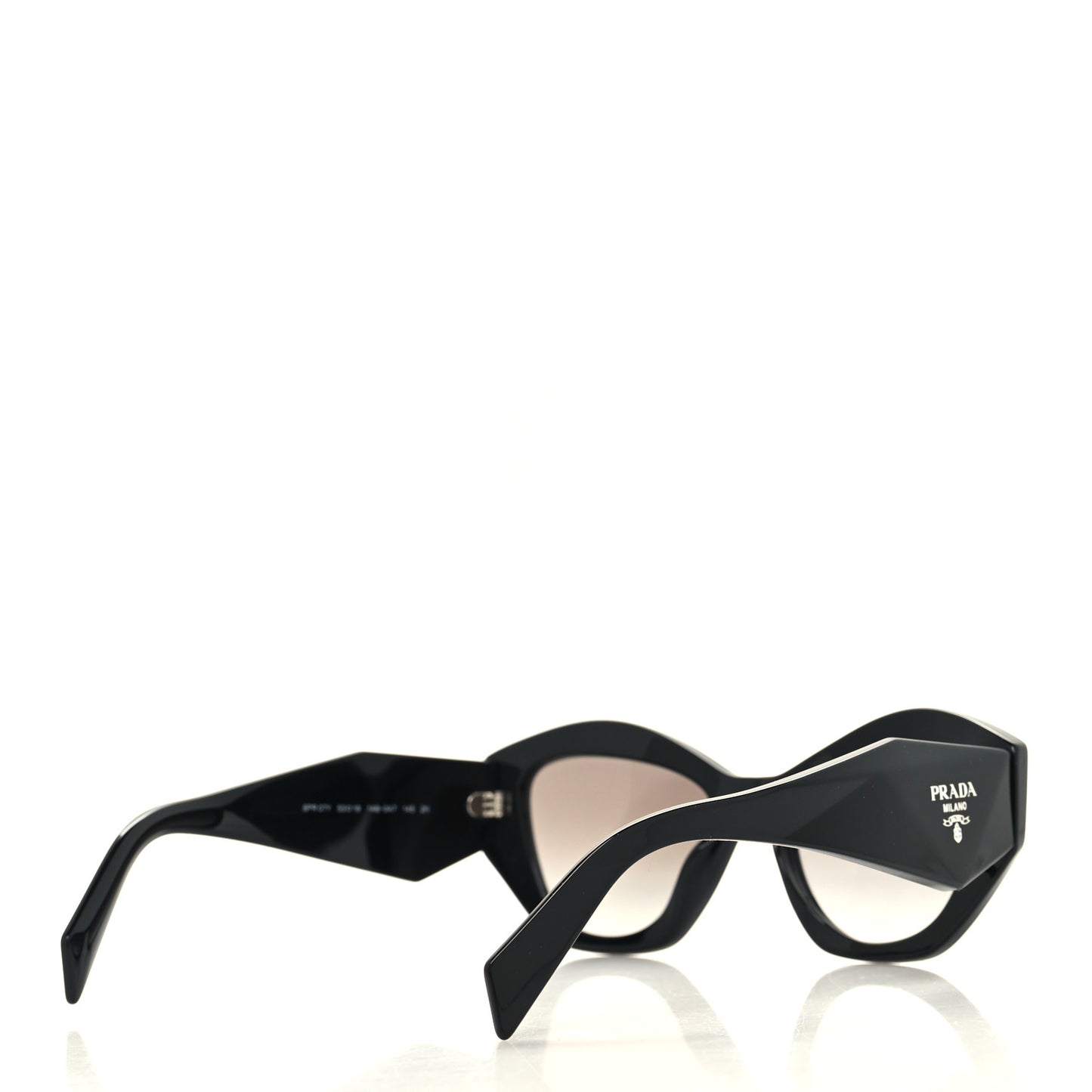 Acetate Symbole Sunglasses SPR 07Y Black