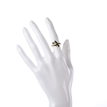 Tiffany 18K Yellow Gold Paloma Picasso Loving Heart Ring 48 4.5 2 of 6