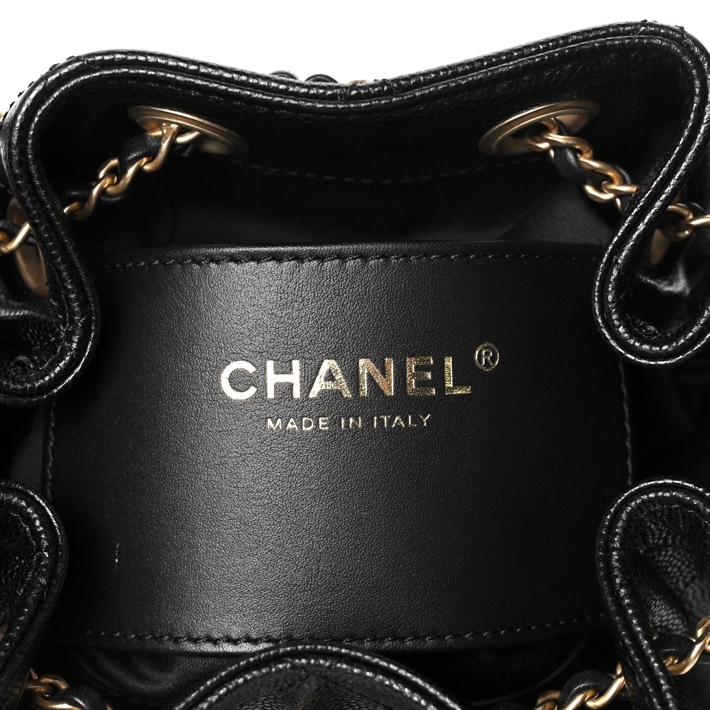 Caviar Quilted Mini Chanel 25 Handbag Black
