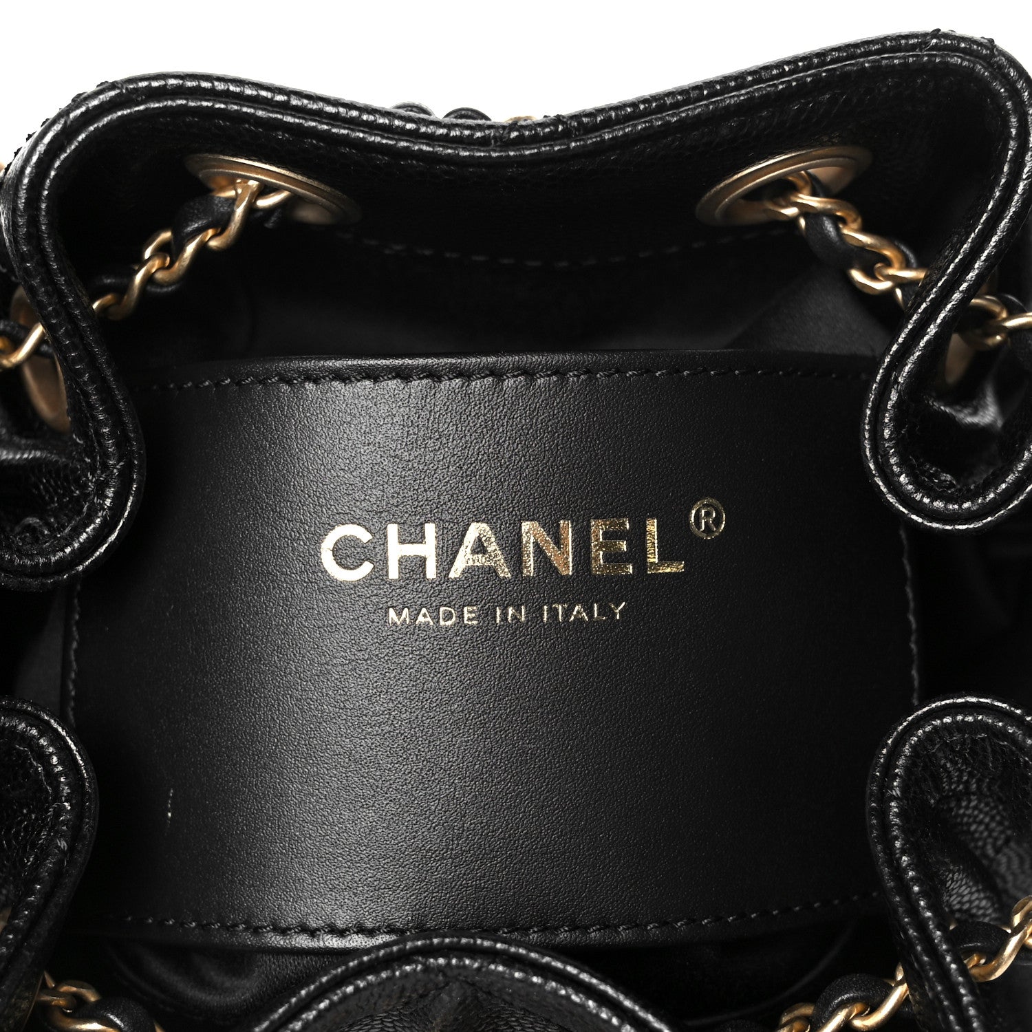 Chanel Caviar Quilted Mini Chanel 25 Handbag Black 19 of 28