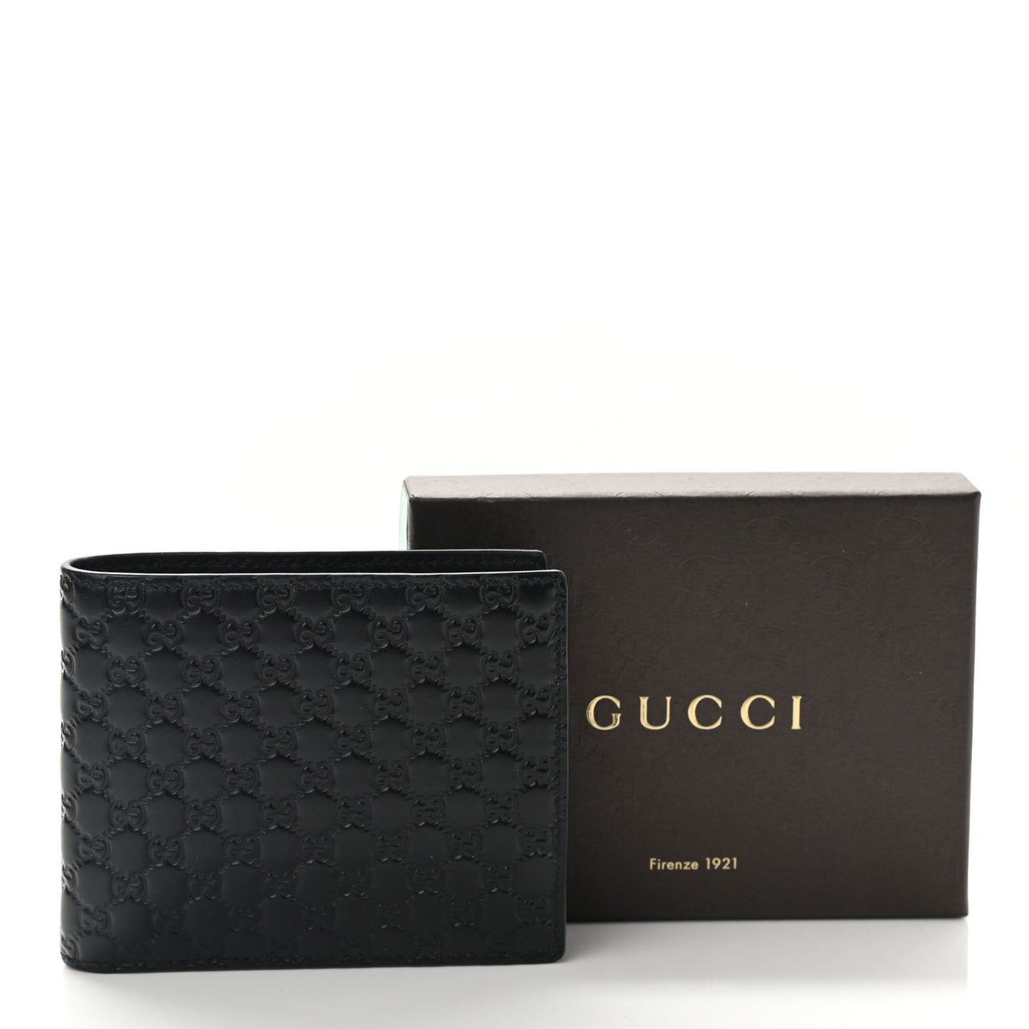 Microguccissima Bi-Fold Wallet Testa di Moro