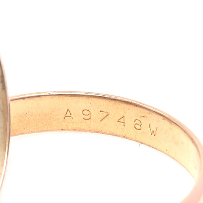 Cartier 18K Pink Yellow White Gold Les Must De Cartier Trinity Ring 60 9 5 of 5