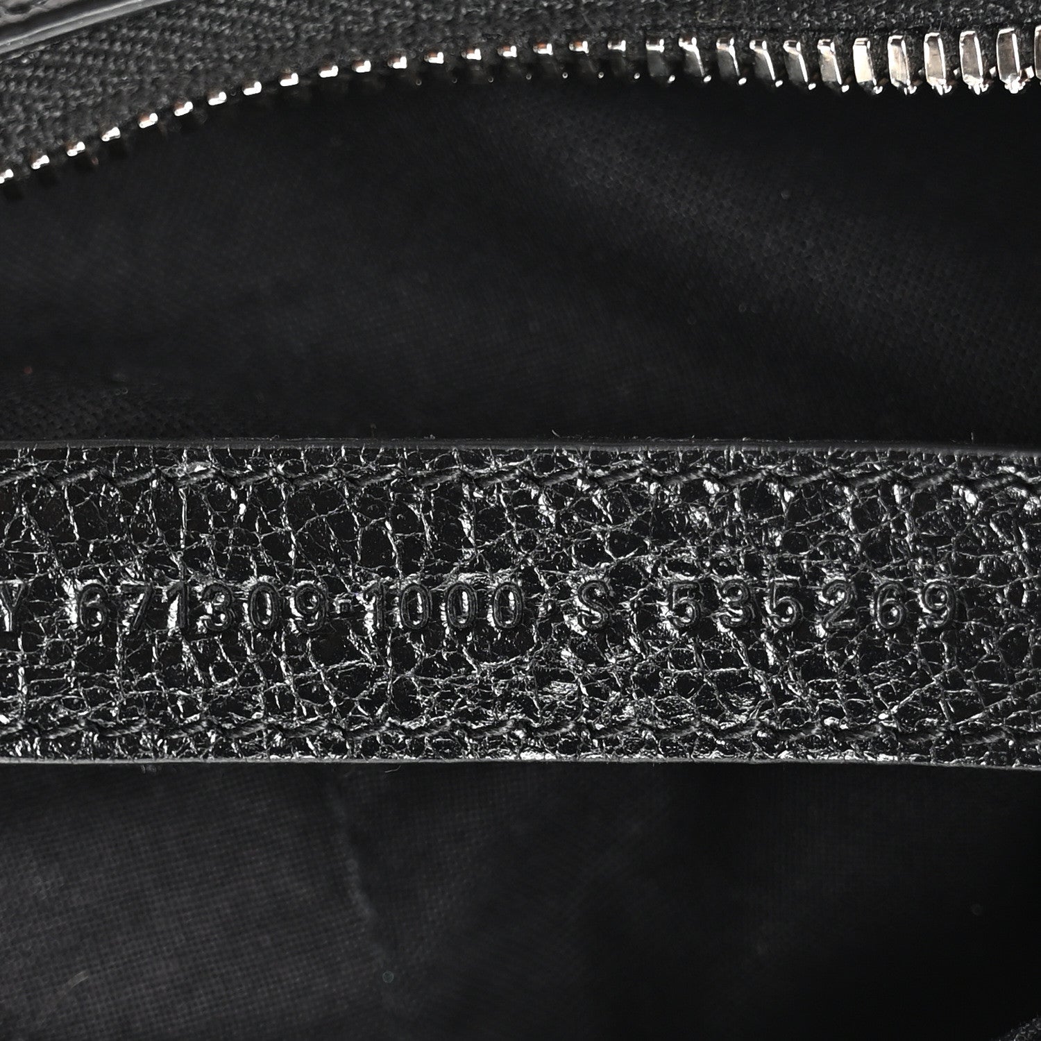 Balenciaga Agneau Arena Le Cagole Shoulder Bag XS Black 8 of 11