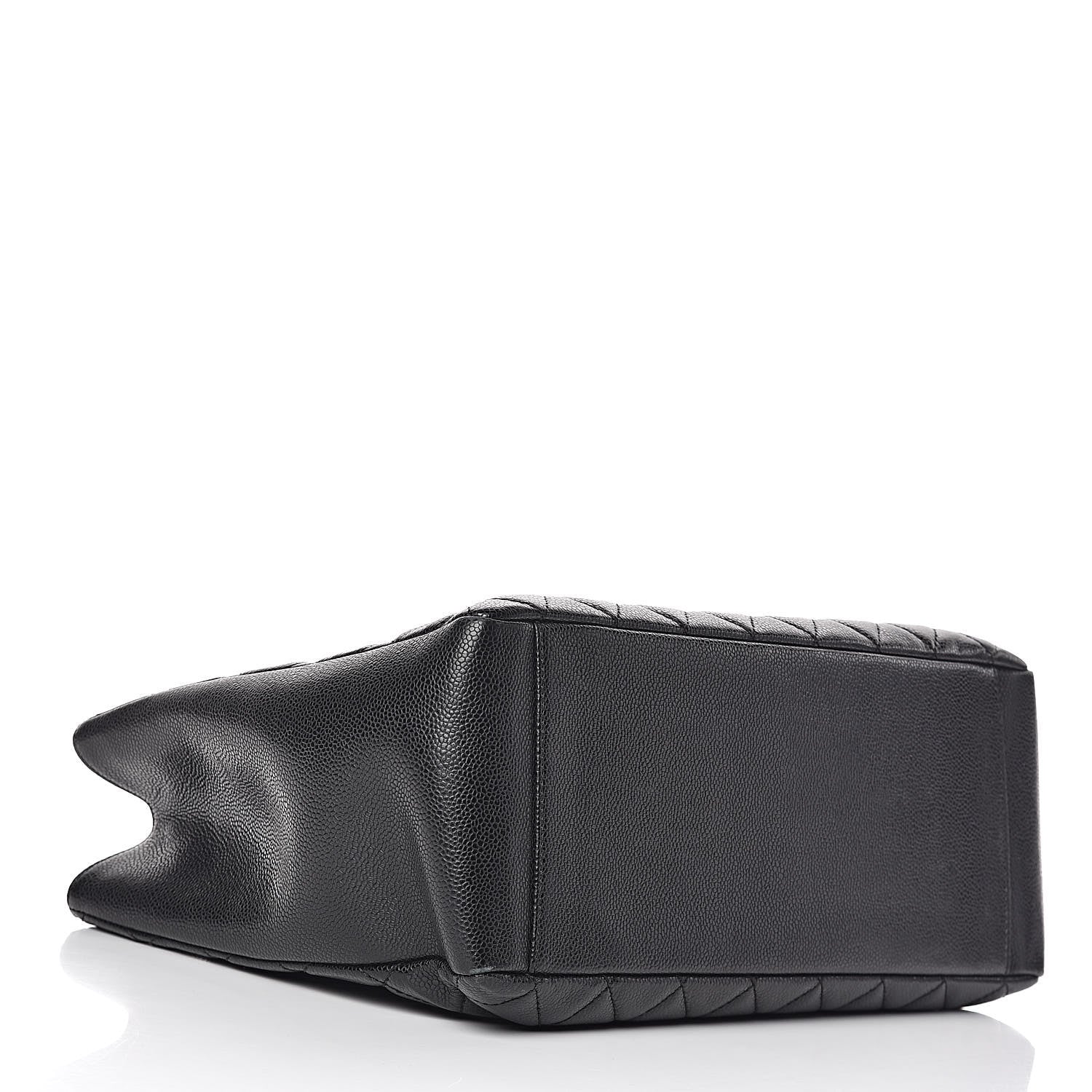 Chanel Caviar Quilted Grand Shopping Tote GST Black 4 of 10