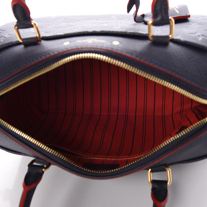 Louis Vuitton Empreinte Speedy Bandouliere 25 NM Marine Rouge 6 of 9