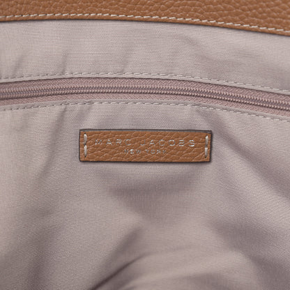 Marc Jacobs Pebbled Calfskin Shopping Tote Brown 6 of 10