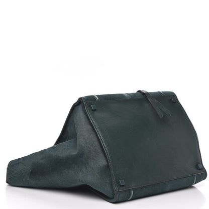 Celine Pony Hair Small Phantom Luggage Jade 4 of 24