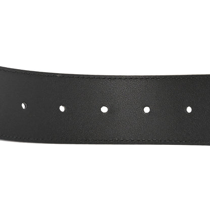 Gucci Calfskin Double G 30mm Belt 80 32 Black 4 of 5
