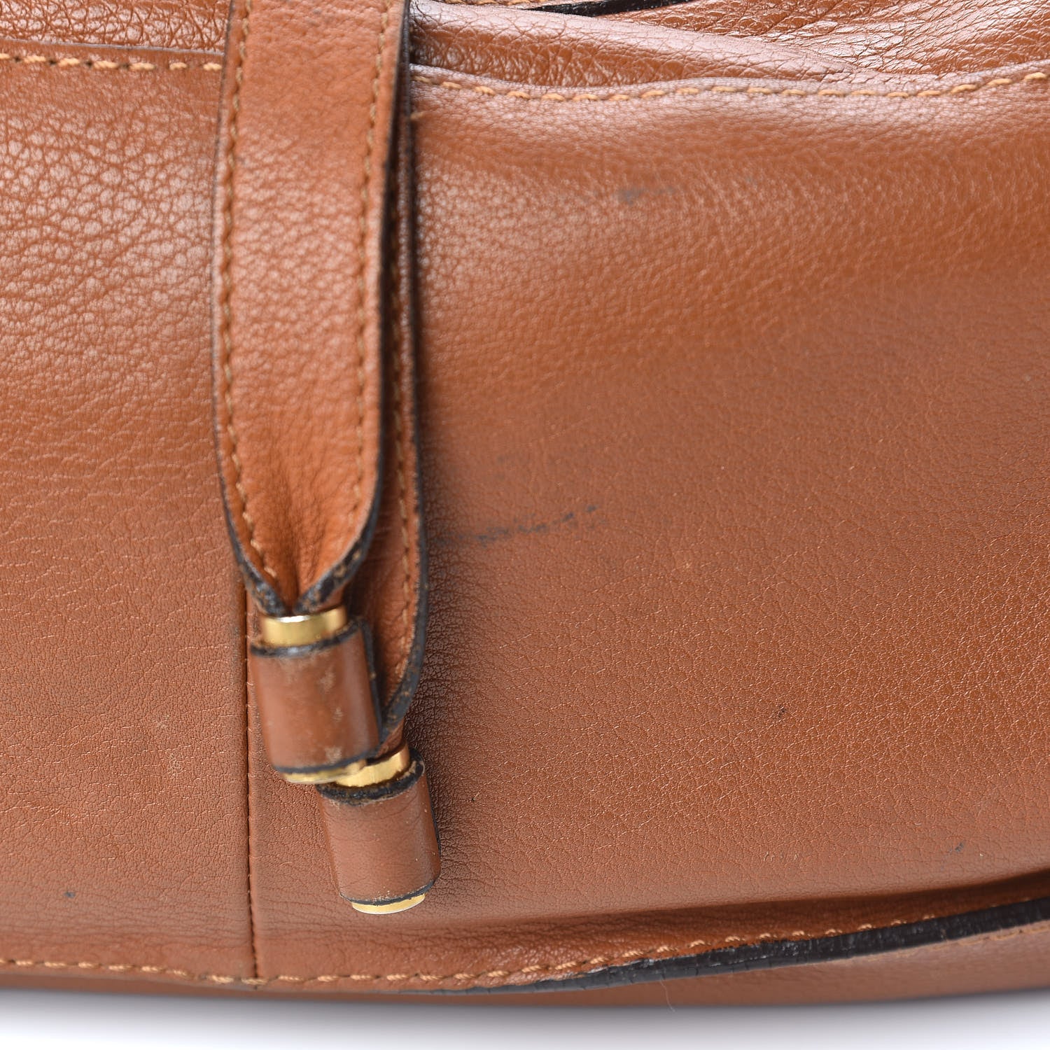 Chloe Calfskin Medium Marcie Satchel Tan 16 of 19