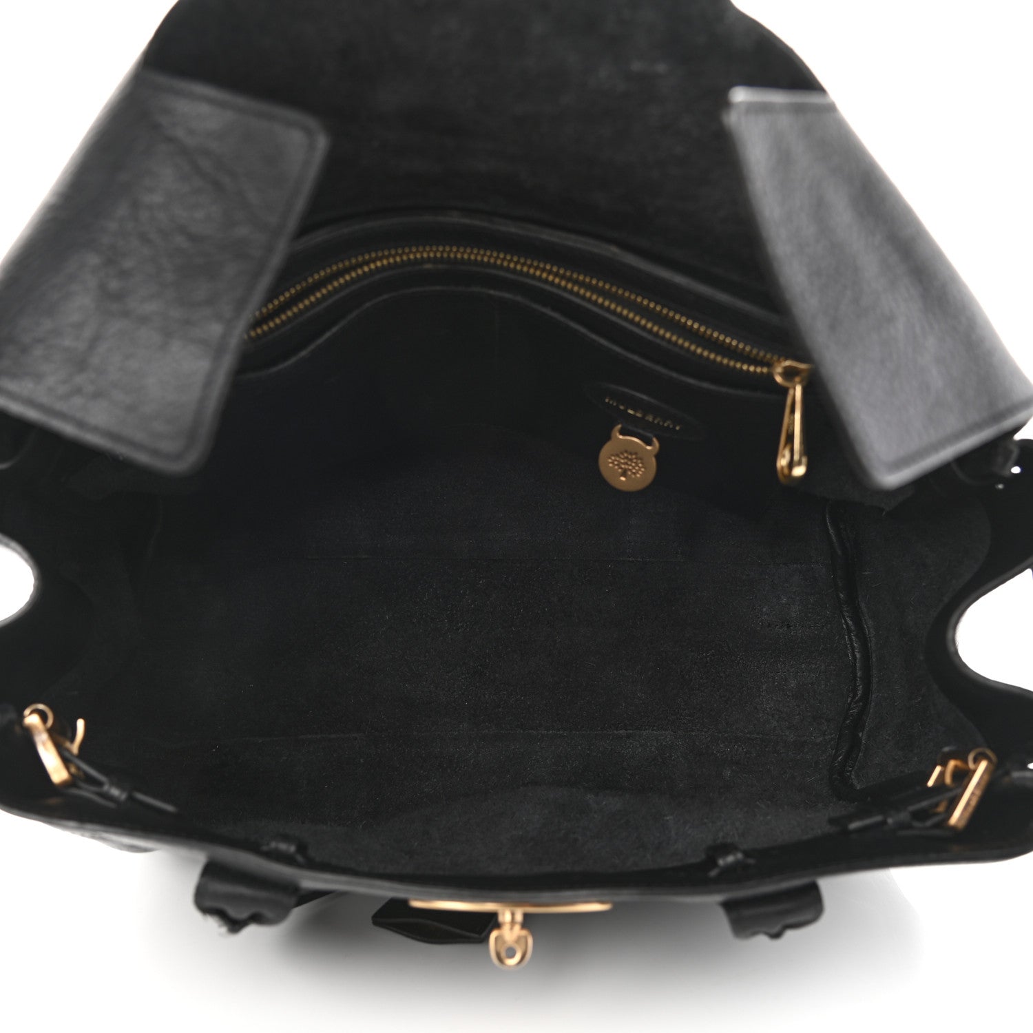 Mulberry Natural Leather Bayswater Black 5 of 10