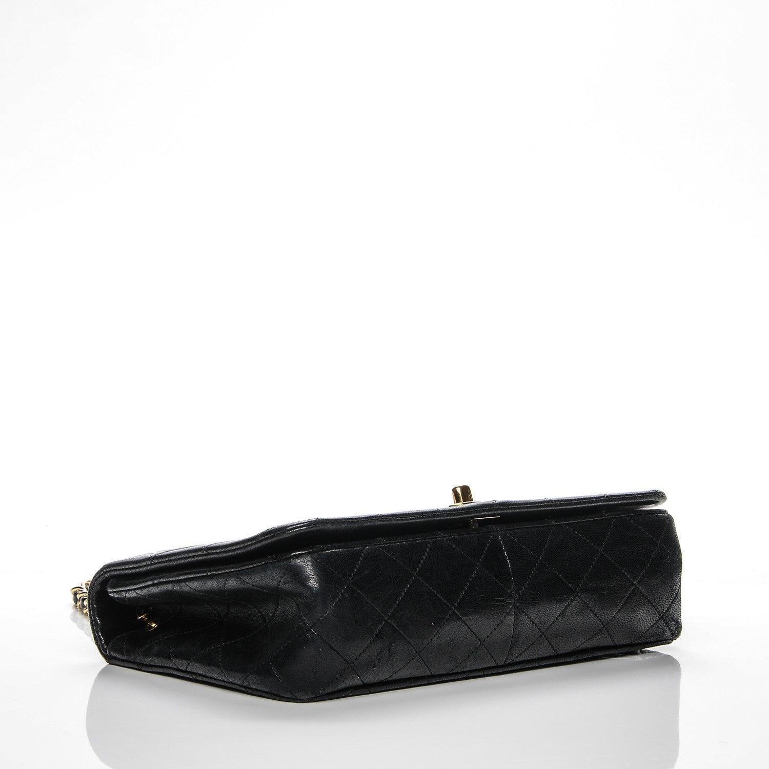 Chanel Lambskin Quilted Small Single Flap Black 4 of 9
