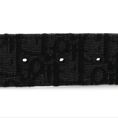 Christian Dior Oblique 35mm Reversible Belt 90 36 Black 3 of 7